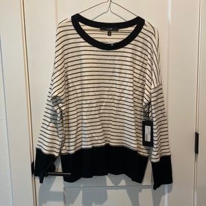 Red 23 Black and White Sweater